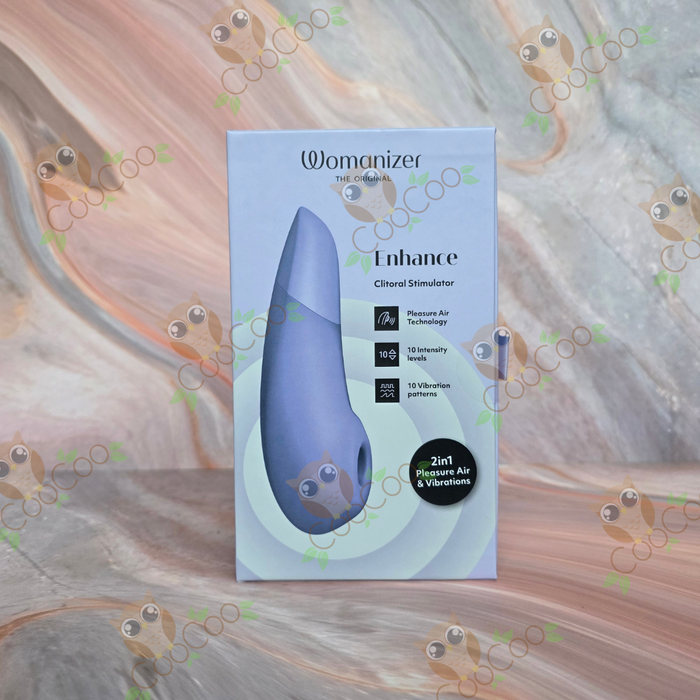 Womanizer Enhance 2-in-1 Clitoral Stimulator with Pleasure Air & Vibrations
