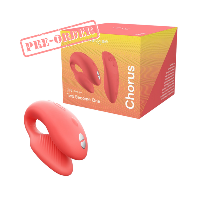 We Vibe Chorus Remote Control Couple Vibrator - Crave Coral