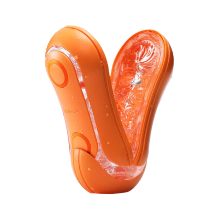 Tenga Flip Orb Male Masturbator - Sunset Orange