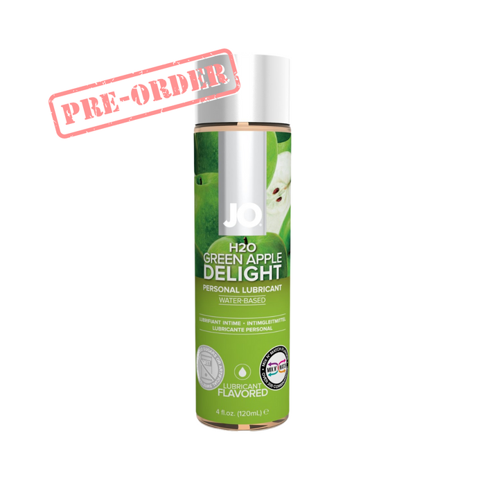 System Jo H2O Flavors Edible Water Based Lubricant - Green Apple