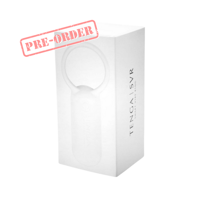 Tenga Svr Smart Vibe Ring Plus - Pearl White