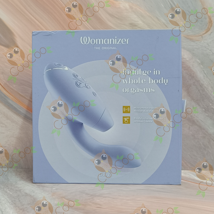 Womanizer Duo 2 Pleasure Air Clitoral Stimulator and G-spot Vibrator