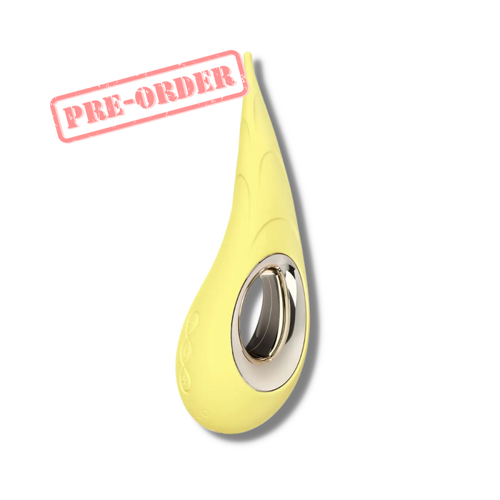 Lelo Dot Cruise Rechargeable Clitoral Pinpoint Vibrator - Lemon Sorbet