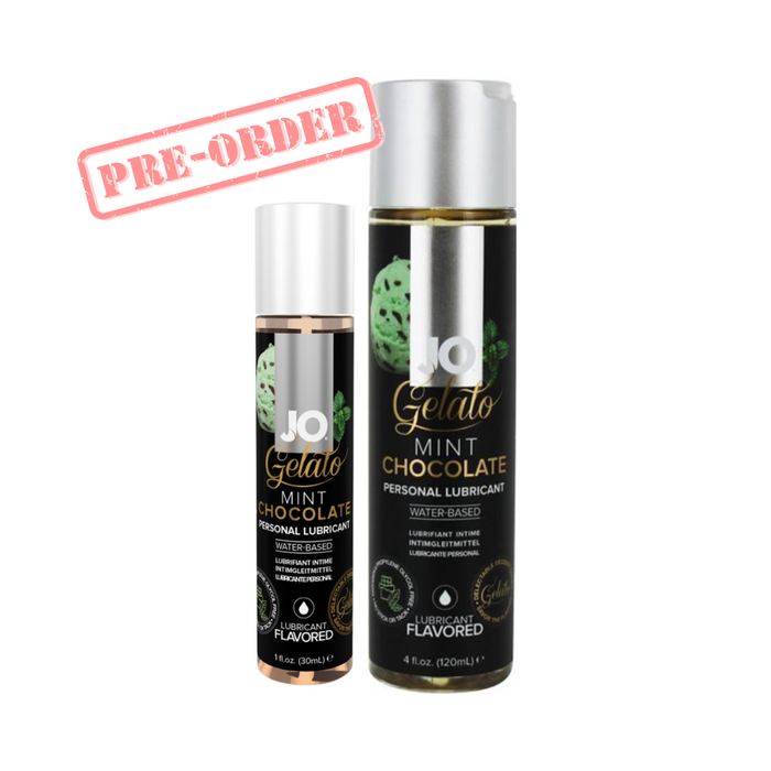 System Jo Gelato Edible Water Based Lubricant - Mint Chocolate