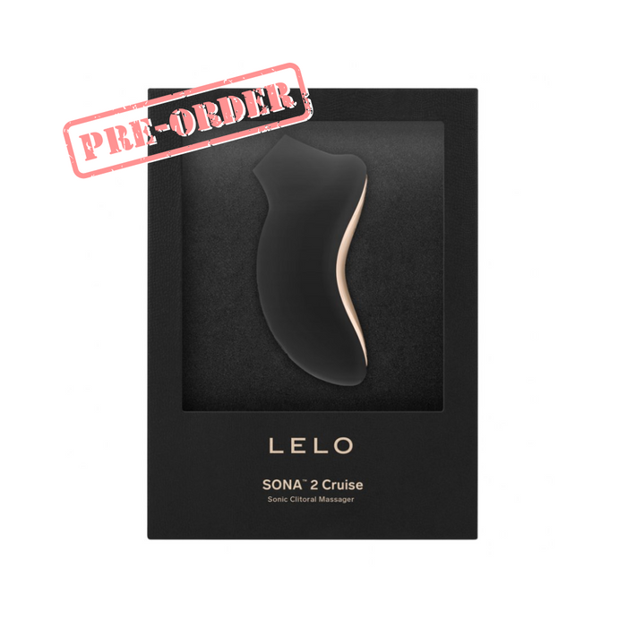 Lelo Sona 2 Cruise Rechargeable Sonic Clitoral Stimulator - Black