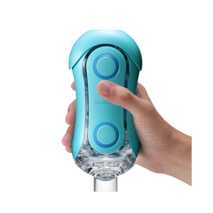 Tenga Flip Orb Male Masturbator - Ocean Blue