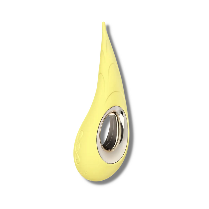 Lelo Dot Cruise Rechargeable Clitoral Pinpoint Vibrator - Lemon Sorbet
