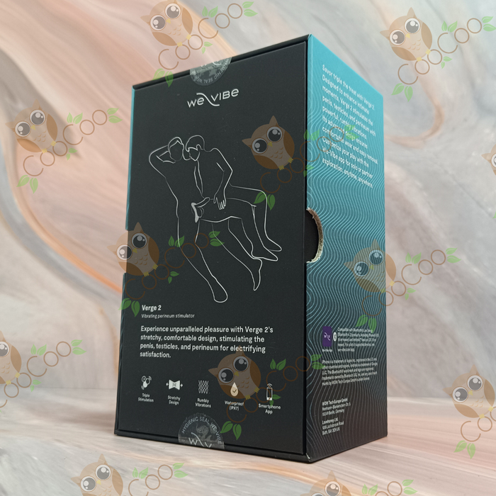 We Vibe Verge 2 Rechargeable App-Controlled Triple Stimulation Cock Ring