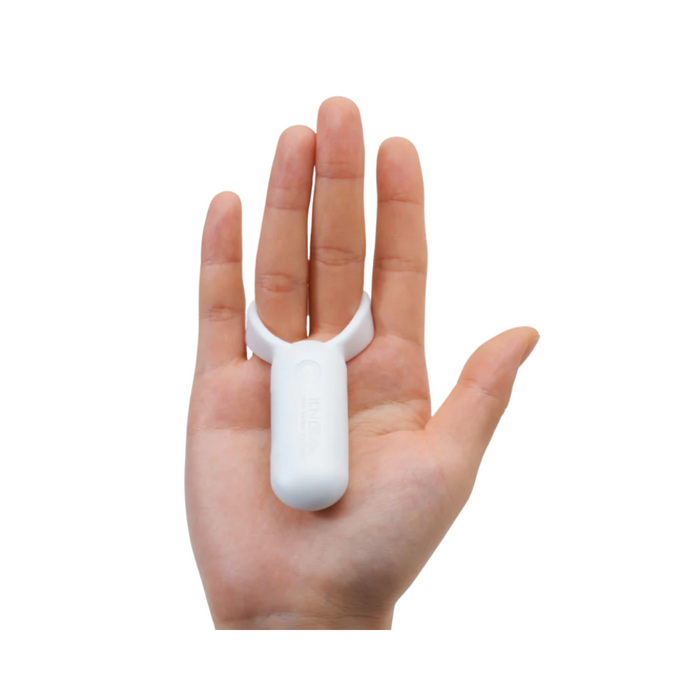 Tenga Svr Smart Vibe Ring Plus - Pearl White