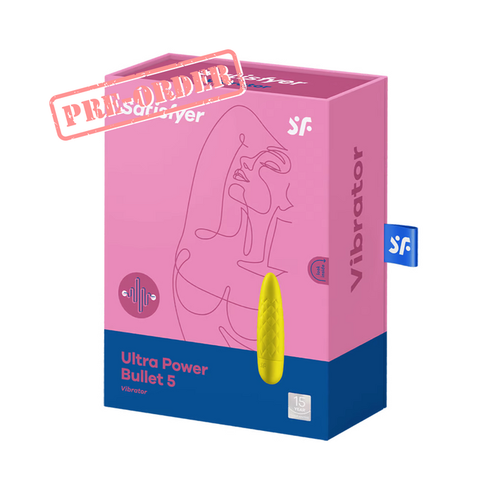 Satisfyer Ultra Power Bullet 5 Vibrator - Yellow