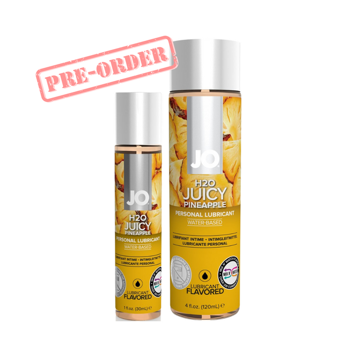 System Jo H2O Edible Water Base Lubricant - Juicy Pineapple