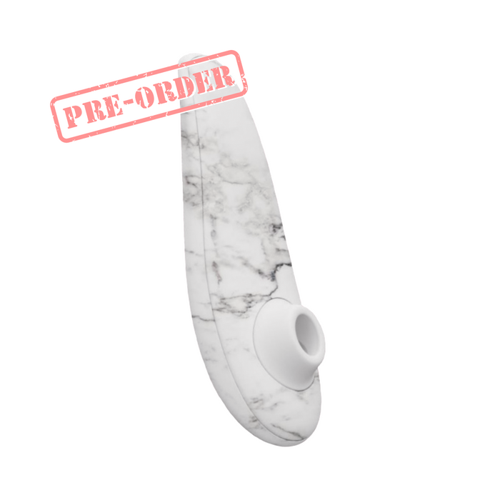 Womanizer Classic 2 Rechargeable Clitoral Stimulator - White Marble