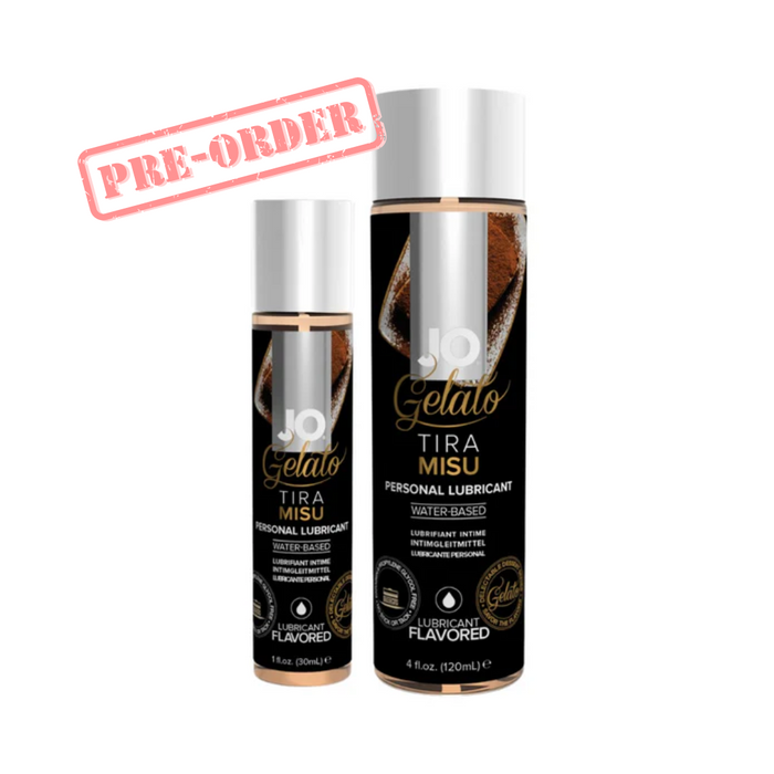 System Jo Gelato Edible Water Based Lubricant - Tiramisu