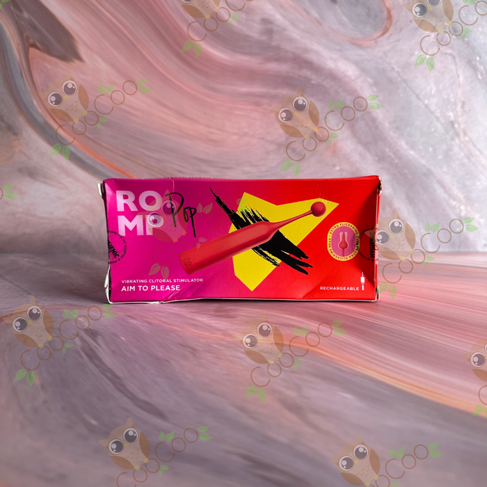 ROMP Pop Aim Silicone Clitoral Stimulator and Pinpoint Vibrator