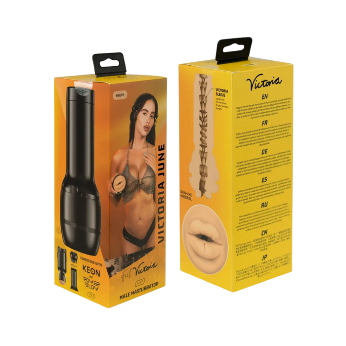 Kiiroo PowerBlow + Feel - Victoria June Mouth