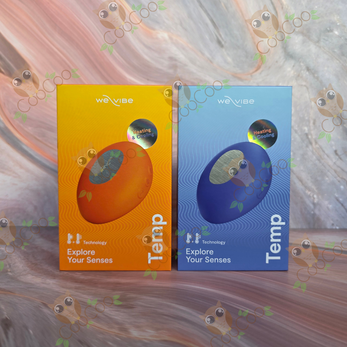 We Vibe Temp Ergonomic Lay On Vibra Heating and Cooling Technology