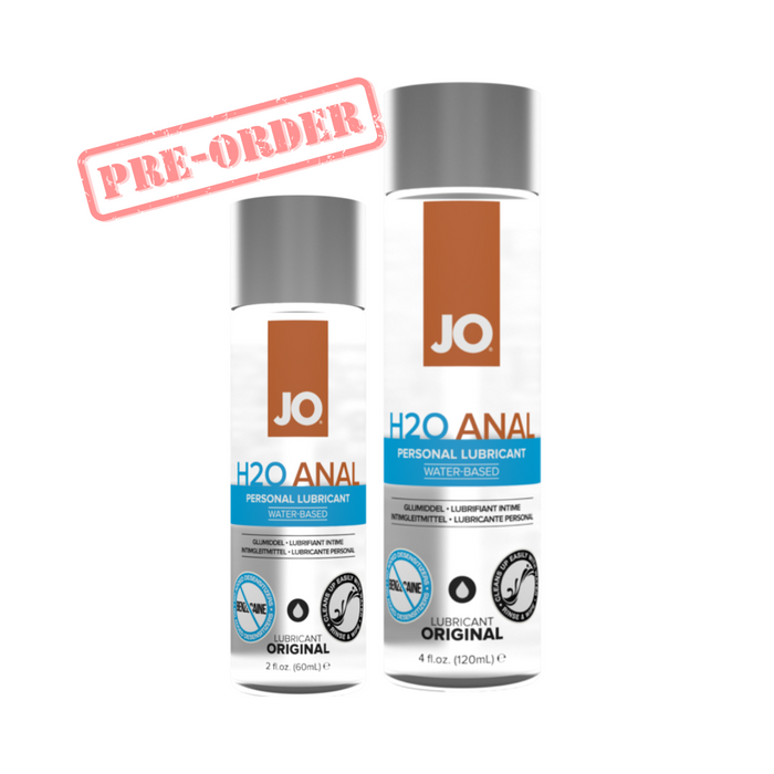 System Jo H2O Anal Water Base Lubricant - Original