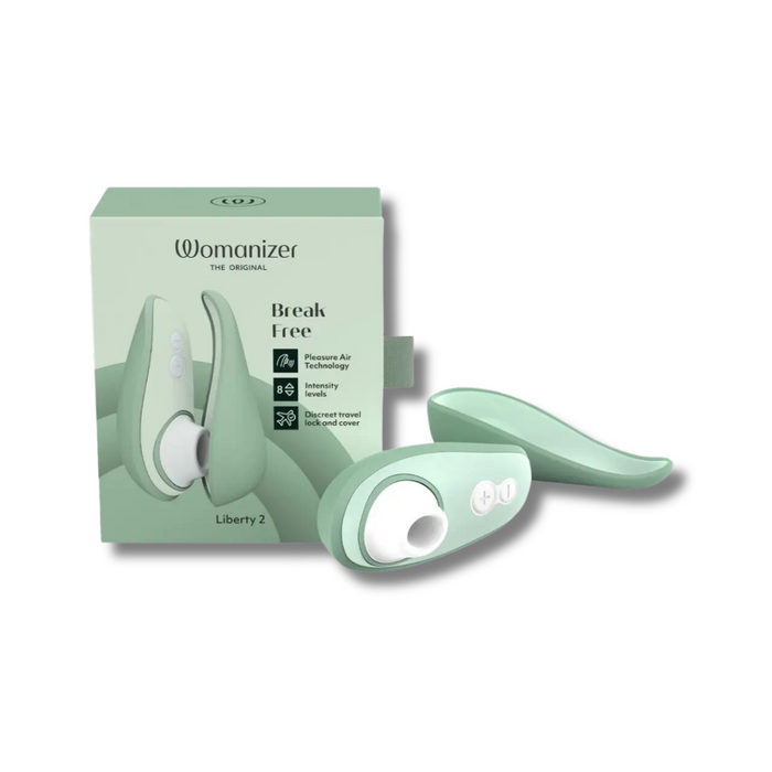 Womanizer Liberty 2 Rechargeable Clitoral Stimulator - Sage