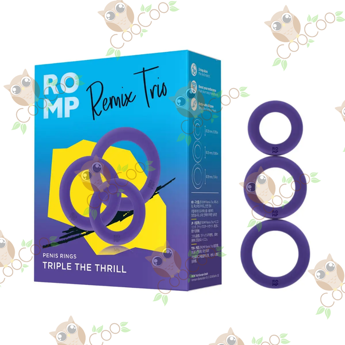 Romp Remix Trio 3 Pieces P Rings Triple The Thrill