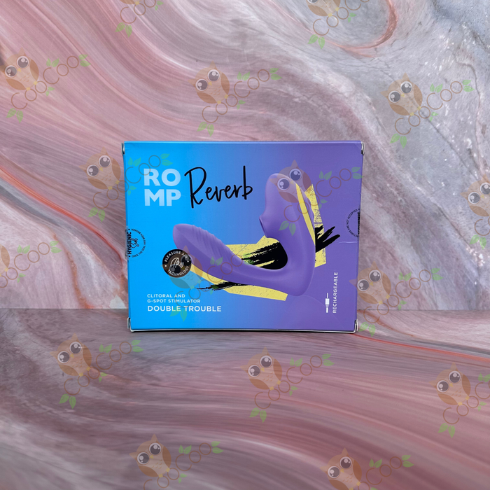 Romp Reverb Dual Stimulator Rabbit Vibrator with Pleasure Air Technology