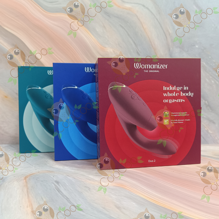 Womanizer Duo 2 Pleasure Air Clitoral Stimulator and G-spot Vibrator