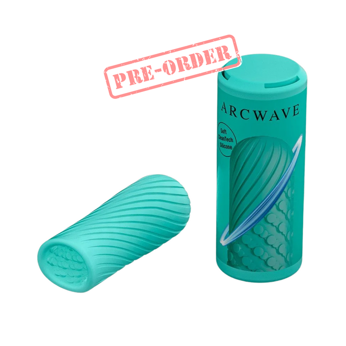 Arcwave Ghost - Pocket Manual Stroker CleanTech Silicone Male Masturbator - Mint