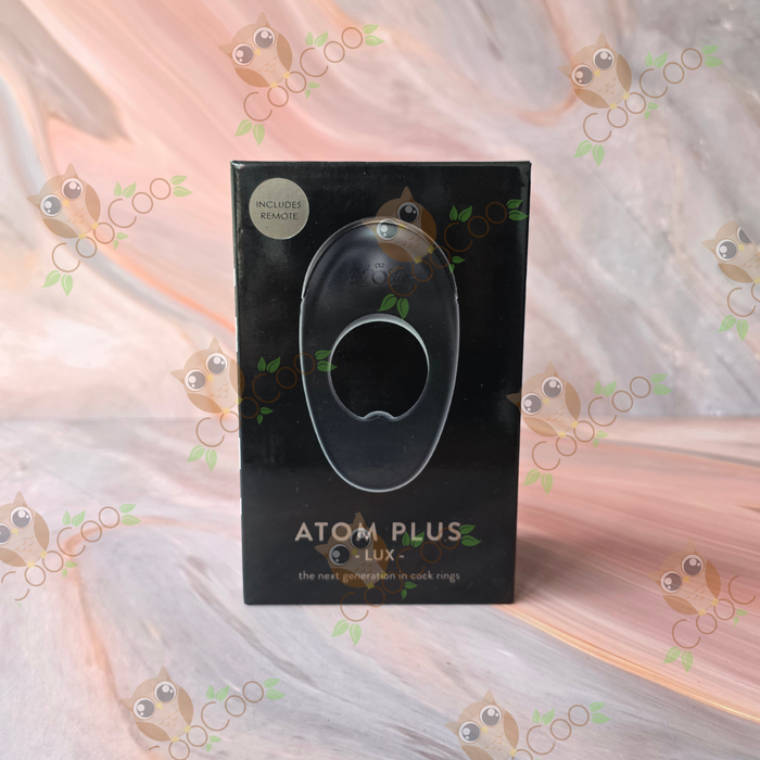 Hot Octopuss Atom Plus Lux Remote Controlled Vibrating Cock Ring - Atom Plus Lux