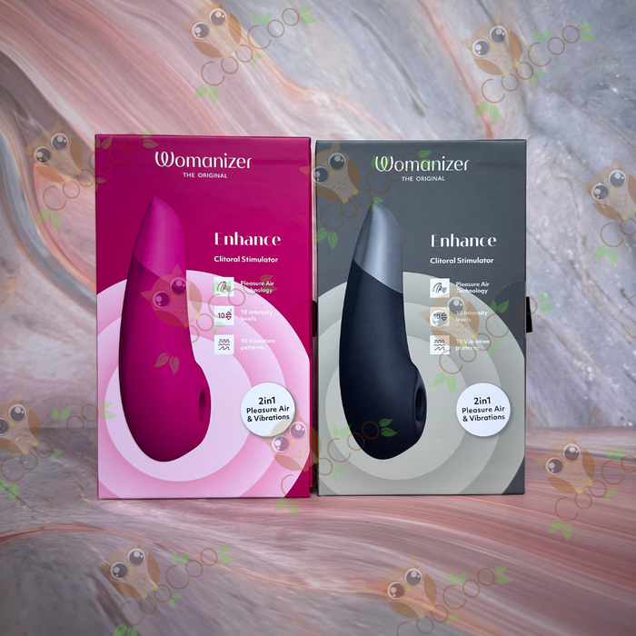 Womanizer Enhance 2-in-1 Clitoral Stimulator with Pleasure Air & Vibrations
