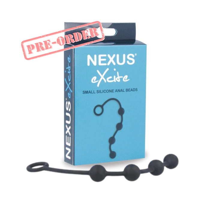 Nexus Excite Small Silicone Anal Beads
