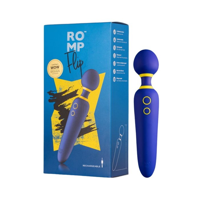 Romp Flip Silicone Rechargeable Body Massage Wand