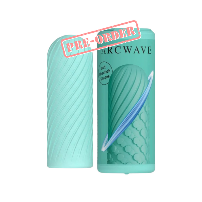 Arcwave Ghost - Pocket Manual Stroker CleanTech Silicone Male Masturbator - Mint