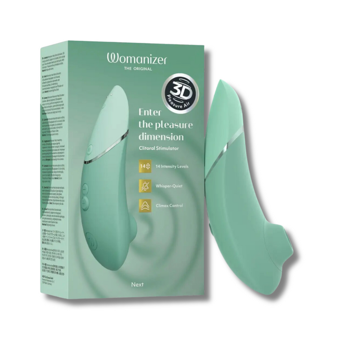 Womanizer Next Clitoral Stimulator With 3D Pleasure Air Technology - Sage