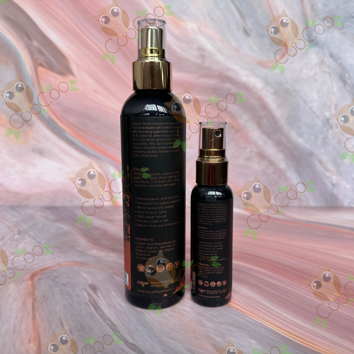 Sliquid Shine Organic Unscented Intimate Toy Cleaner