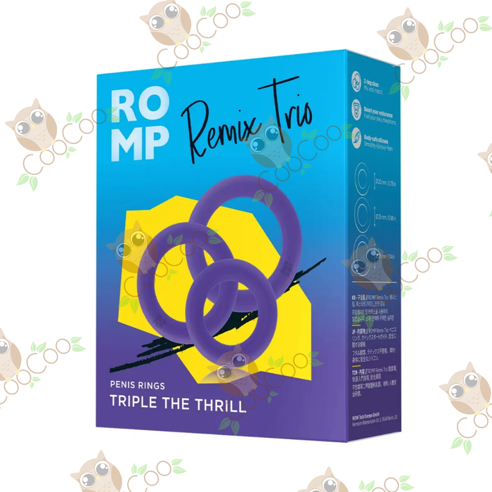 Romp Remix Trio 3 Pieces P Rings Triple The Thrill