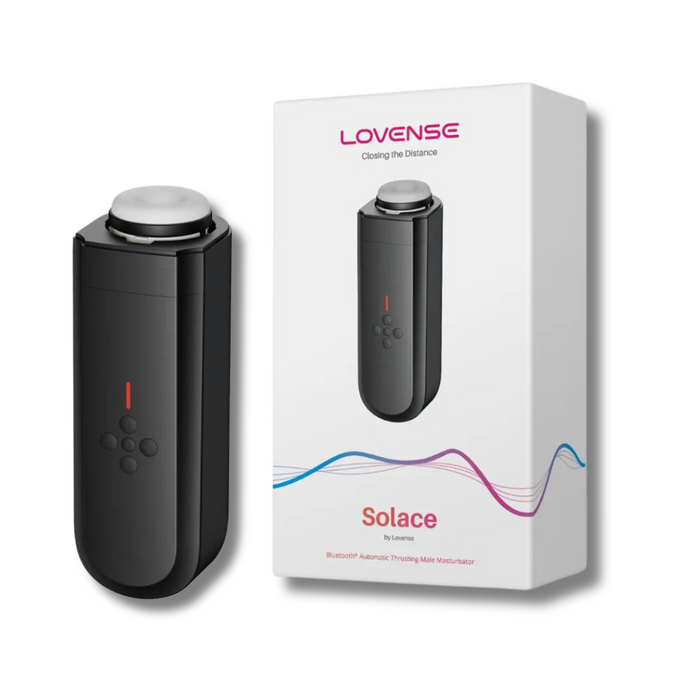 Lovense Solace App Controlled Automatic Thrusting Male Masturbator