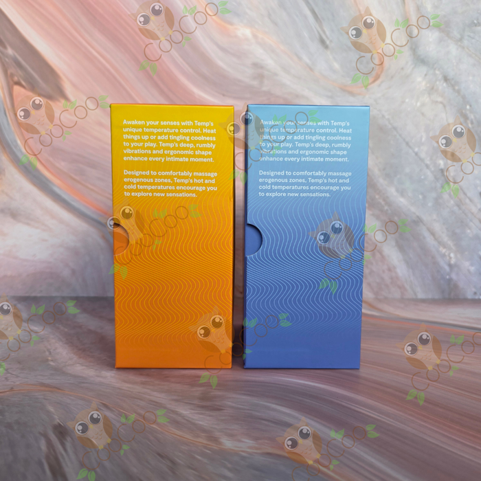 We Vibe Temp Ergonomic Lay On Vibra Heating and Cooling Technology
