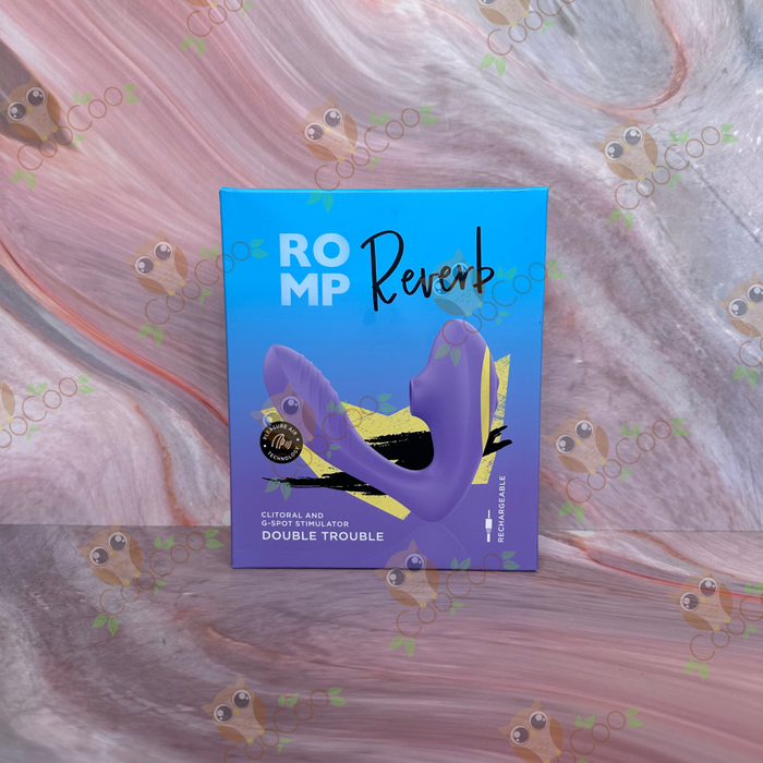 Romp Reverb Dual Stimulator Rabbit Vibrator with Pleasure Air Technology