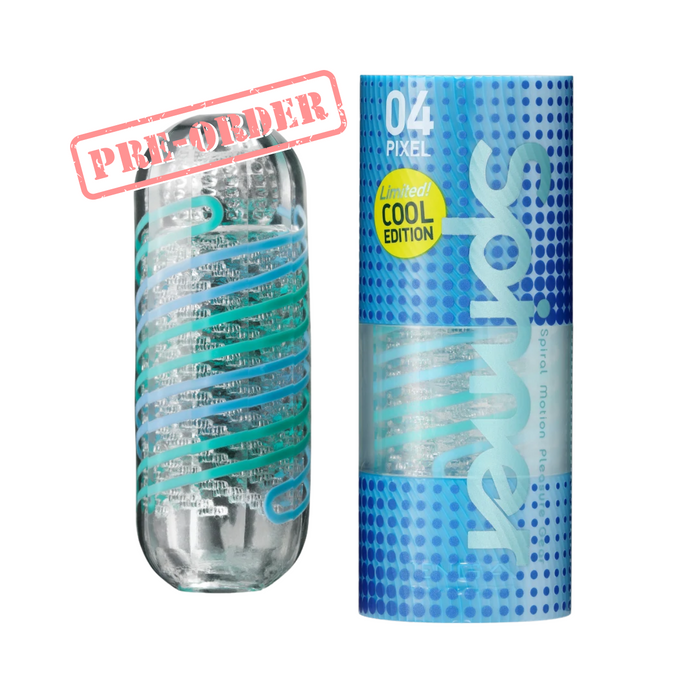 Tenga Spinner Male Masturbator - 04 Pixel Cool Edition
