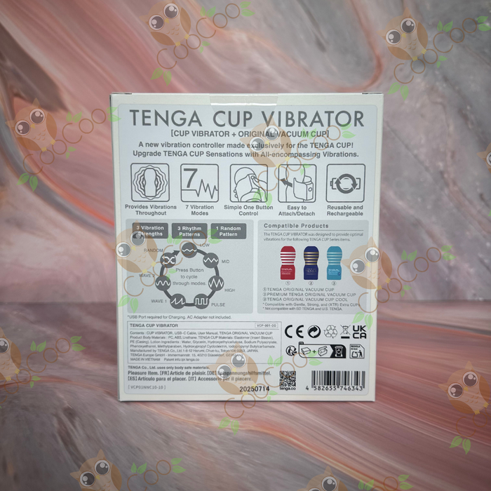 Tenga Cup Vibration and Original Vacuum Cup Set