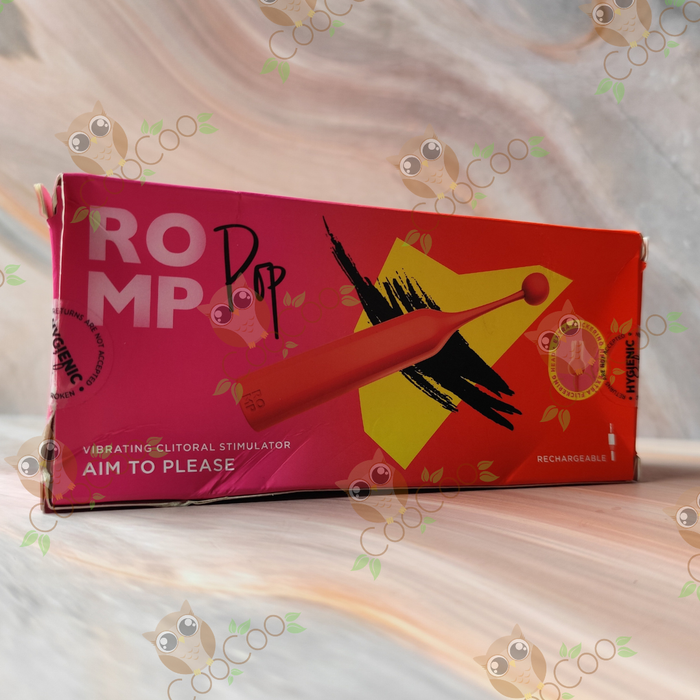 ROMP Pop Aim Silicone Clitoral Stimulator and Pinpoint Vibrator