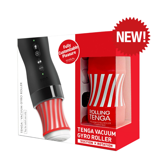 Tenga Vacuum Gyro Roller Rechargeable + Rolling Cup
