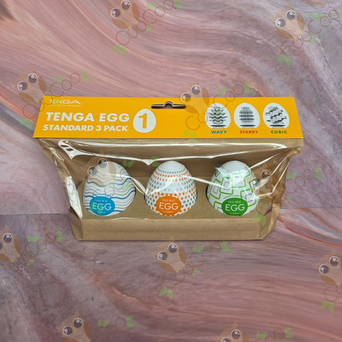 Tenga Egg Standard Set Pack of 3 Limited Edition