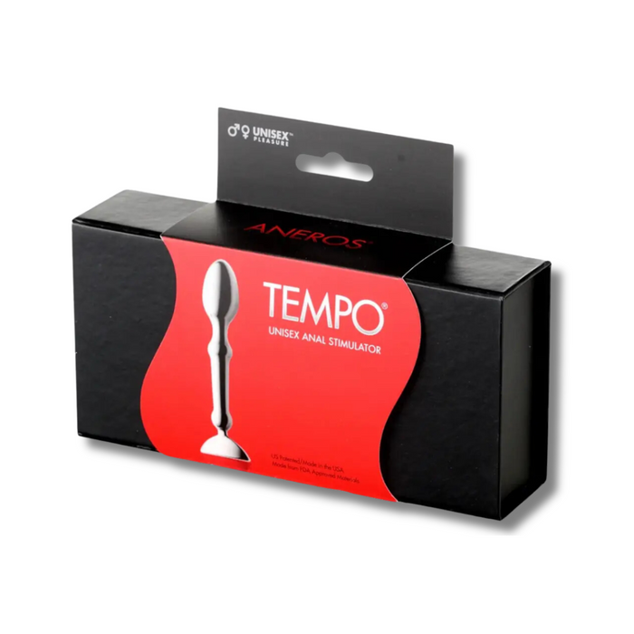 Aneros Tempo Unisex Stainless Steel Anal Stimulator