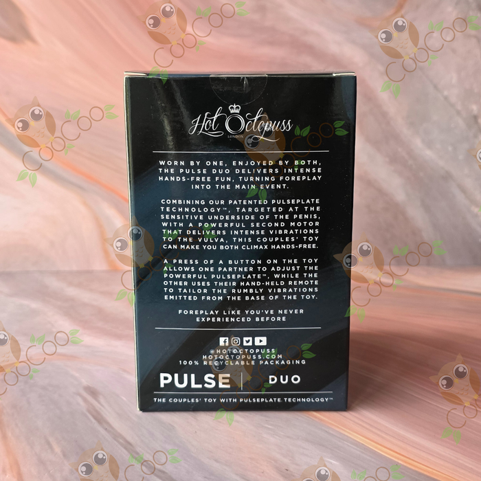 Hot Octopuss Pulse Duo Remote Controlled Men Vibrator -  Pulse Duo