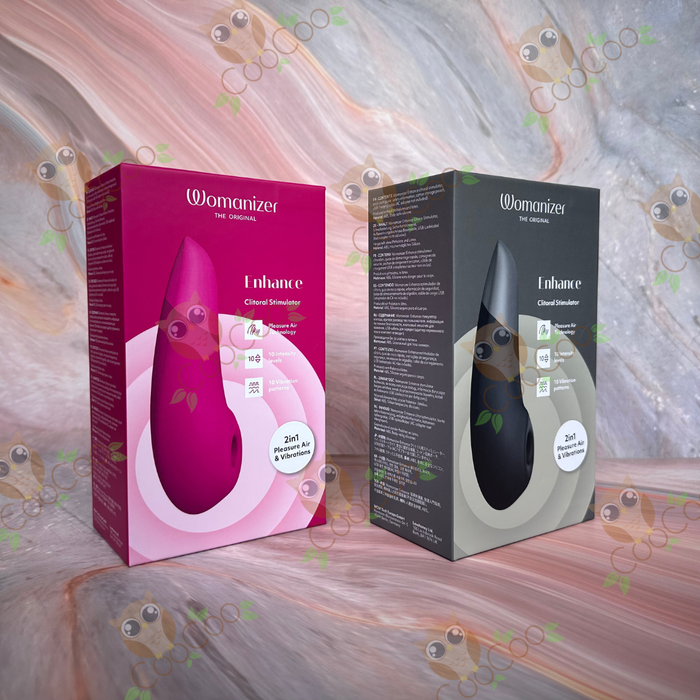 Womanizer Enhance 2-in-1 Clitoral Stimulator with Pleasure Air & Vibrations