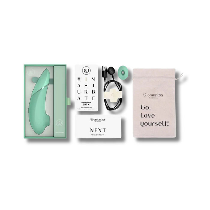 Womanizer Next Clitoral Stimulator With 3D Pleasure Air Technology - Sage
