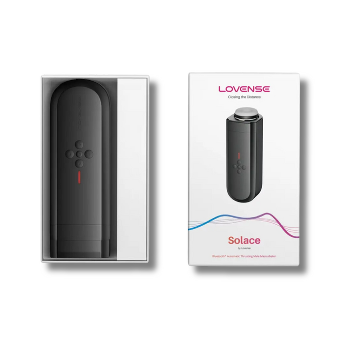 Lovense Solace App Controlled Automatic Thrusting Male Masturbator
