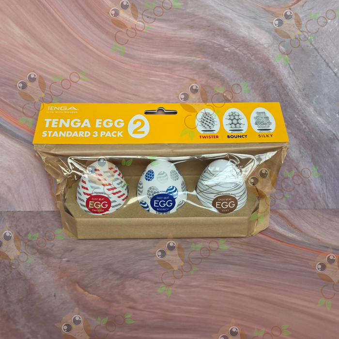 Tenga Egg Standard Set Pack of 3 Limited Edition