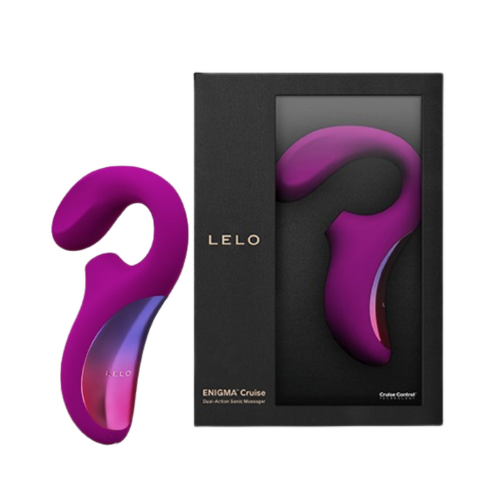 Lelo Enigma Cruise Dual Stimulator - Deep Rose