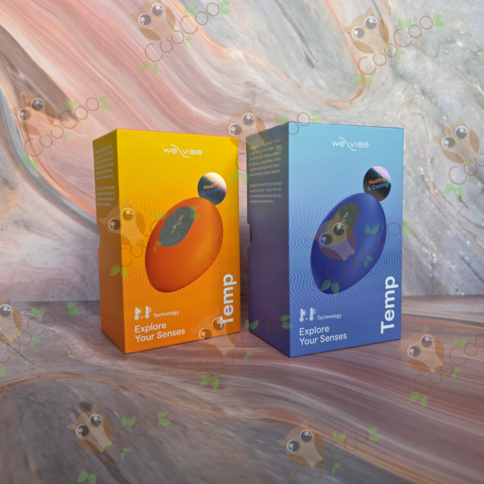 We Vibe Temp Ergonomic Lay On Vibra Heating and Cooling Technology